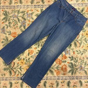 NYDJ Ira Relaxed Ankle Jeans Denim Lifttuck Size 6
